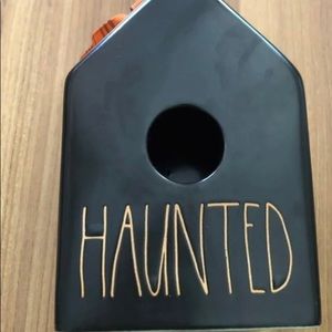Rae Dunn Haunted Birdhouse